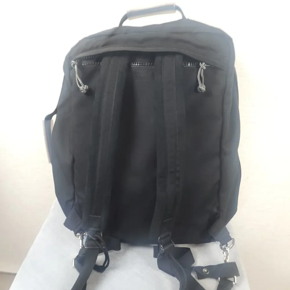 Red Oxx Sky Train Convertible Backpack Duffel Bag Black EUC Carry On Travel